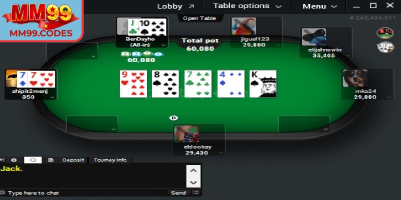 Poker MM99: Đấu trí đỉnh cao cùng chiến thuật tinh tế 3 Tìm hiểu dãy bài mạnh để chiến thắng